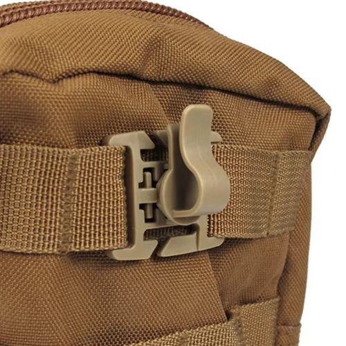 MOLLE csőtartó, coyote