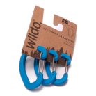 Wildo karabiner, light blue