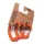 Wildo karabiner, orange