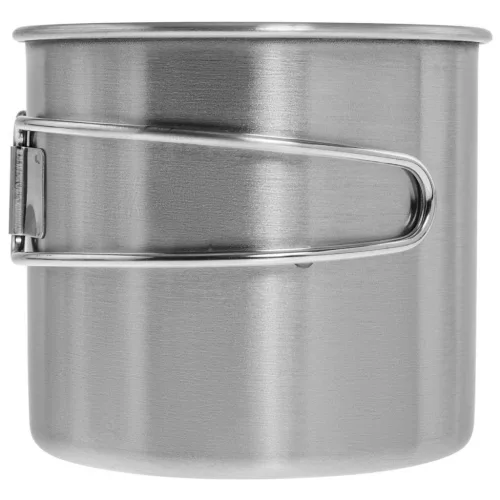 Mil-Tec stainless steel mug (wire handle), 600ml