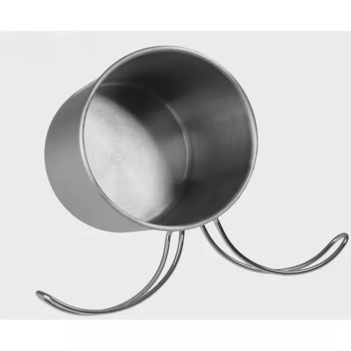 Mil-Tec stainless steel mug (wire handle), 800ml
