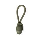 Mil-Tec zip puller grenade, green