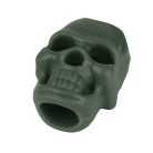 Mil-Tec cord stopper skull, green