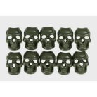 Mil-Tec Skull Accesorii pentru șireturi, verde