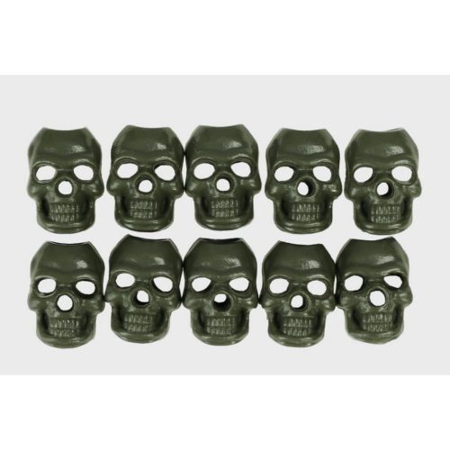 Mil-Tec Kordelstopper Skull, Grün