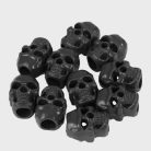 Mil-Tec Skull koncovky na šnúrku, čierna