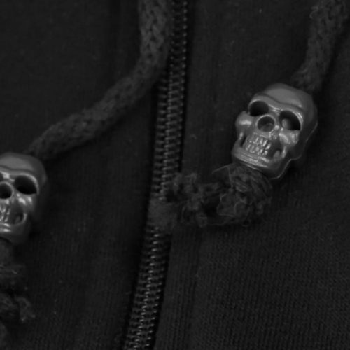 Mil-Tec Skull Accesorii pentru șireturi, negru