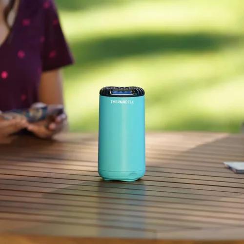 Stolový odpudzovač komárov Thermacell HALO Mini, modrá