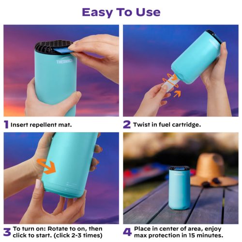 Thermacell Patio Shield Mosquito Repeller, blue