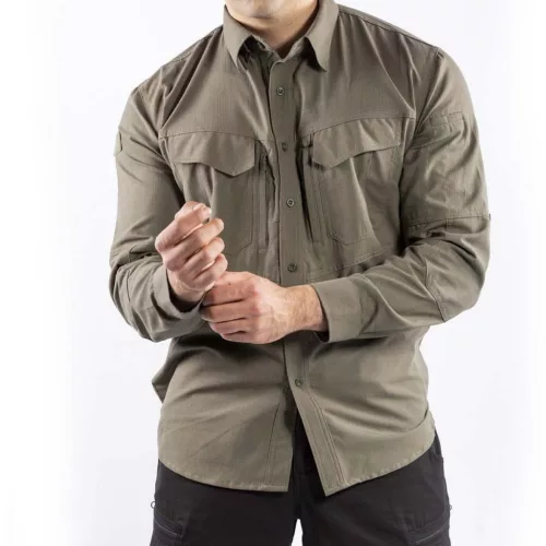 VAV Wear Tactec01 košeľa - zelená 2XL