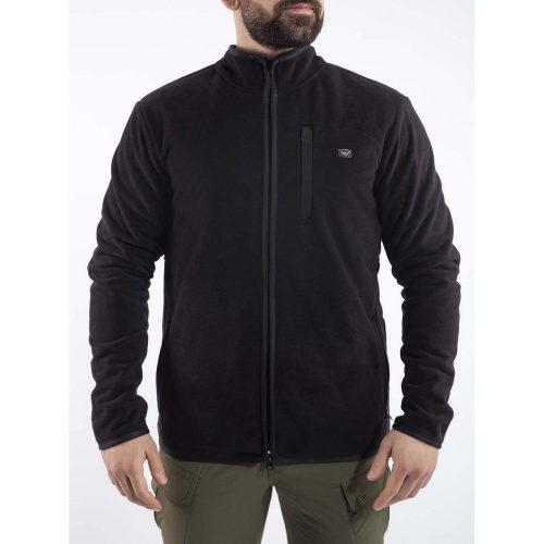 VAV Wear POLTAC03 fleece dzseki - fekete S