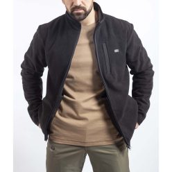 VAV Wear POLTAC03 fleece bunda - čierna