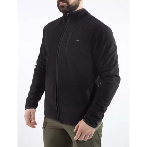 VAV Wear POLTAC03 fleece jacheta - negru