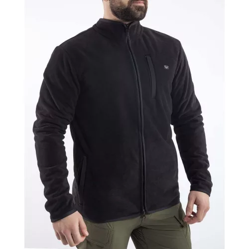 VAV Wear POLTAC03 fleece jacheta - negru