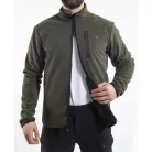 VAV Wear POLTAC03 fleece bunda - zelená
