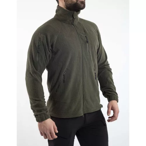 VAV Wear POLTAC04 fleece jacheta - verde