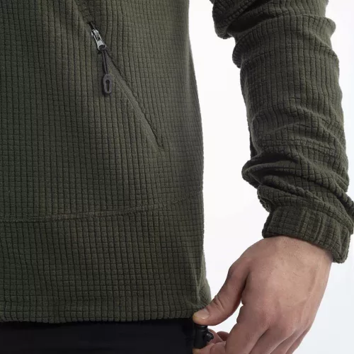 VAV Wear POLTAC04 fleece bunda - zelená