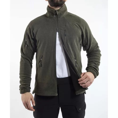 VAV Wear POLTAC04 fleece dzseki - zöld