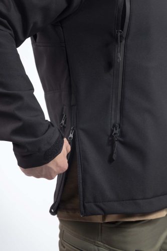 VAV Wear ShellHT04 softshell bunda - čierna L