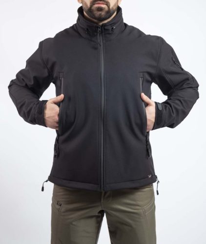 VAV Wear ShellHT04 softshell bunda - čierna L