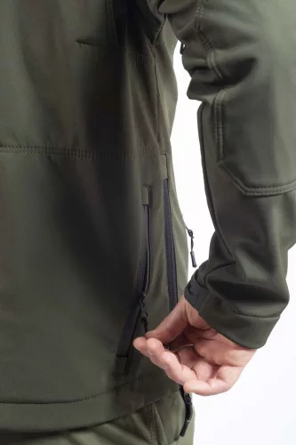 VAV Wear ShellHT04 softshell bunda - zelená 3XL