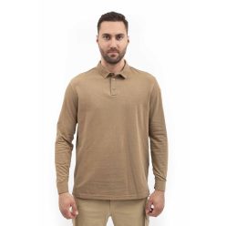 VAV Wear TLAC04 l.sl. polo shirt - beige