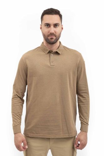 VAV Wear TLAC04 l.sl. polo shirt - beige