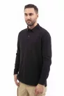 VAV Wear TLAC04 long sleeve polo shirt - black