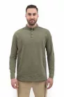 VAV Wear TLAC04 dlhý rukáv polokošel'a - zelená 2XL