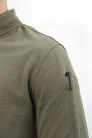 VAV Wear TLAC04 hosszú ujjú piké póló - zöld