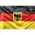 Germany flag with crest