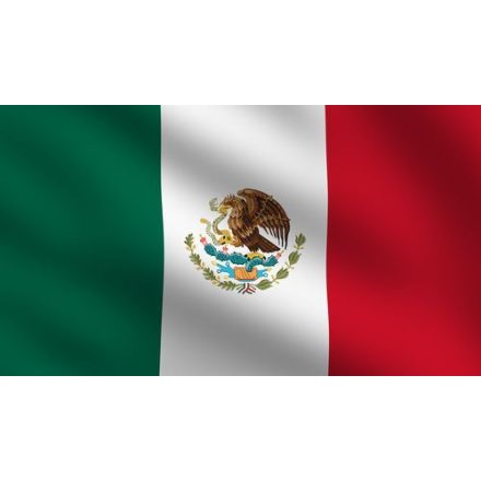Vlajka veľká 90x150cm Mexiko