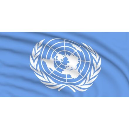 Vlajka veľká 90x150cm OSN