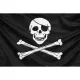 Pirat Skull and Bones Flagge - 90 x 150 cm