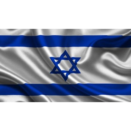 Vlajka veľká 90x150cm Izrael