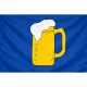 Bier Flagge - 90 x 150 cm