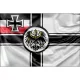 Kaiserliche Kriegsflagge - 90 x 150 cm