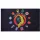 Vietnamese Veterans flag - 90x150cm