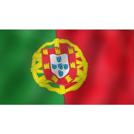 Vlajka veľká 90x150cm Portugalsko