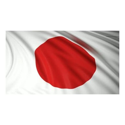 Vlajka veľká 90x150cm Japonsko