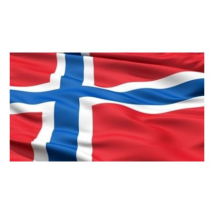 Vlajka veľká 90x150cm Nórsko