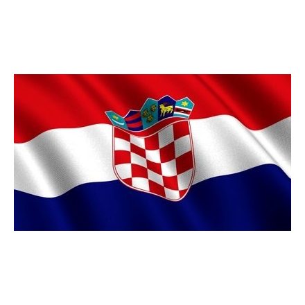 Vlajka veľká 90x150cm Chorvátsko