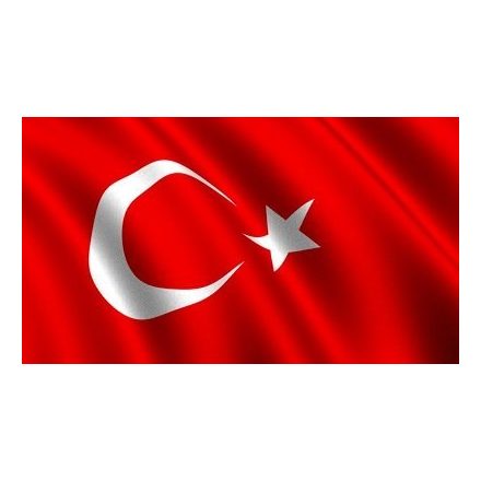 Vlajka veľká 90x150cm Turecko