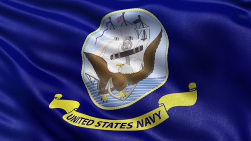 Vlajka veľká 90x150cm US Navy
