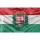 Hungary flag (With Crest & Olive Branch) - 90x150cm