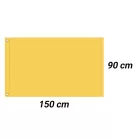 Vlajka veľká 90x150cm Maďarsko s erbom a dvomi vetvičkami