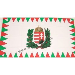 Hungary flag (With Crest)