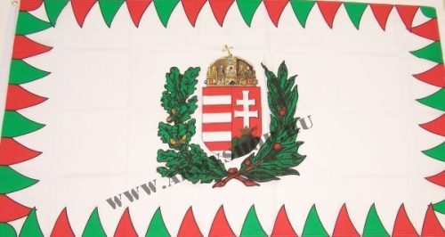 Hungary flag (With Crest)