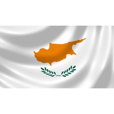 Vlajka veľká 90x150cm Cyprus
