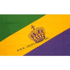 Mardi Gras flag - 90x150cm